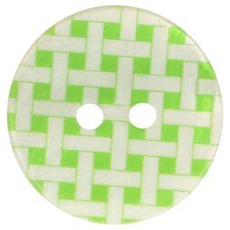 Ronde knopen - Knoop geruit appelgroen 5601-32-547
