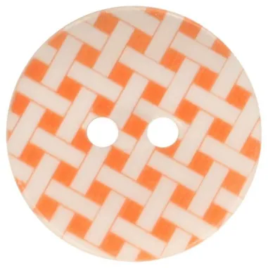 Ronde knopen - Knoop geruit oranje 5601-32-693