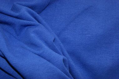 Nooteboom Tricot stoffen - Tricot stof - uni - kobaltblauw - 1773-005