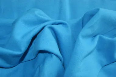 Turquoise stoffen - Tricot stof - uni - turquoise - 1773-003