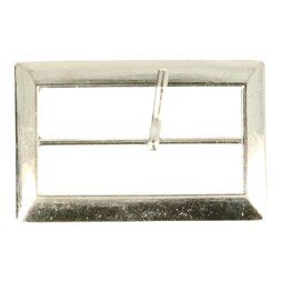 Knopen - Gesp zilver 5 cm (278300-5)*