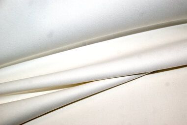 witte stoffen - Keperkatoen stof - wit - 2888-050