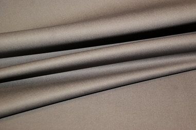 240gr/M² - Keperkatoen stof - donkerbeige - 2888-053
