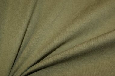 Tricot stoffen - Tricot stof - olijfgroen - 5438-027