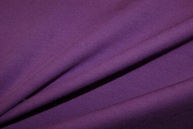 Katoen met elastan stoffen - Tricot stof - paars - 5438-046