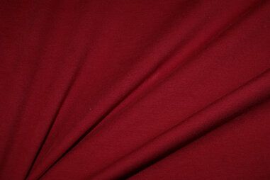 Tricot stoffen - Tricot stof - wijnrood - 5438-116