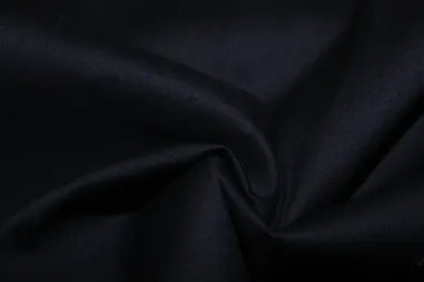 96% katoen, 4% elastan stoffen - Stretch stof - katoen dun - donkerblauw - 2858-008