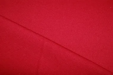 Baumwolle, Polyester, Lycra - NB 9601-15 Trikotstoff Milano rot