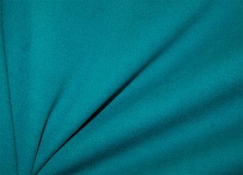 Aqua blauwe stoffen - Tricot stof - Punta di Roma - donker aqua - 9601-124