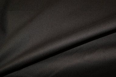 80% katoen, 20% polyester stoffen - Katoen stof - Keperkatoen - donkergrijs - 2888-068