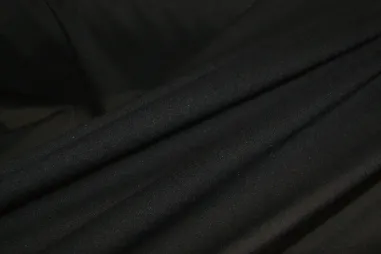 Füttern eines Kleidungsstücks - Charmeuse schwarz (dehnbare Vlieseline)