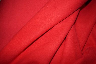 Vest stoffen - Softshell stof - rood - 7004-015