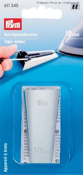 Diverse Prym - Prym Schrägbandformer 18 mm breit (611.345)