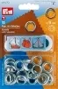 Prym verschiedene - Prym Ösen 11 mm silber (541.370)
