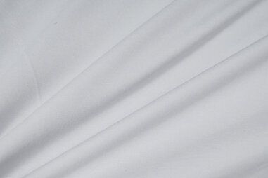 Viskose und Polyester - NB 9601-50 Trikotstoff Milano weiss