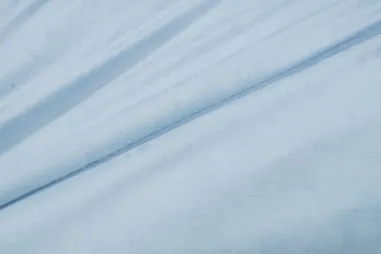 Katoen met elastan stoffen - Tricot stof - uni - lichtblauw - 5438-202