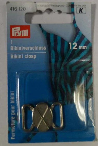 Diversen - Prym bikinisluiting 12 mm (416.120)