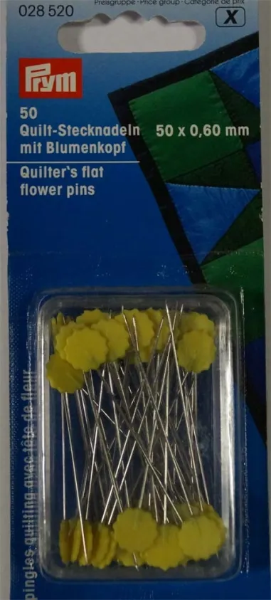 Diverse Prym - Prym quiltspelden met bloemenkop 