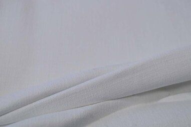 48% katoen, 25% linnen, 24% viscose, 3% elastan stoffen - Linnen stof - Stretch linnen - wit - 0591-001