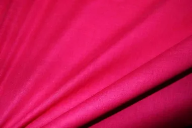 Katoen stof - kleine sterretjes - roze - 1266-011 - Batist stof - candy - fuchsia