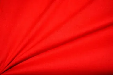 Velours stof - velvet crushed - rood - 0668-425 - Batist stof - fire - red 