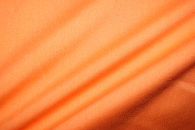 Fleece katoen Sherpa stoffen - Katoen stof - Lakenkatoen - oranje - 3121-036