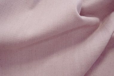 Interieurstoffen - Linnen stof - Interieur- en gordijnstof linnenlook (breed) roze - gemeleerd - 303329-M1