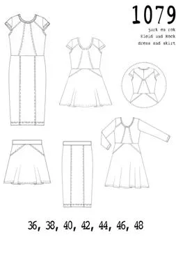 It's a fits - It'sAfits Muster 1079 Kleid und Rock