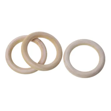 Diversen - Houten ring 4,5 cm buitenmaat