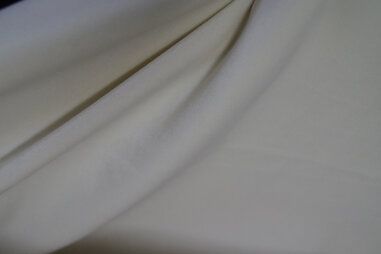 Interieurstoffen - Polyester stof - Interieur en gordijnstof Velours ultrasoft - ecru - 065340-F0