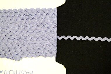5 mm band - Zigzag band Lila