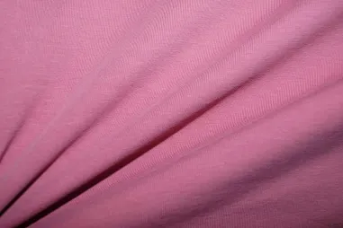 92% katoen, 8% elastan stoffen - Tricot stof - uni - Blush - 5438-114