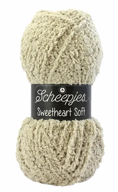Brei- en haakgarens SWEETHEART SOFT - Sweetheart Soft 07 Light Taupe