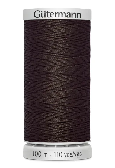 Donkerbruin - Super Sterk Gutermann garen donkerbruin 696