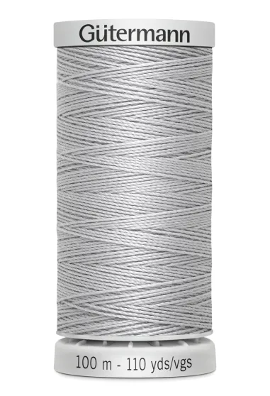 Super stabiles Gütermann-Nähgarn 100 Meter - Super Sterk Gutermann garen lichtgrijs 38