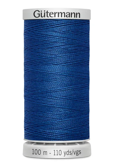 Super stabiles Gütermann-Nähgarn 100 Meter - Super Sterk Gutermann garen blauw 214