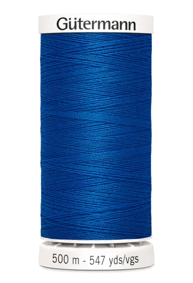 Nähgarn Gütermann 500 Meter - Gutermann Nähgarn 322 blau 500 Meter