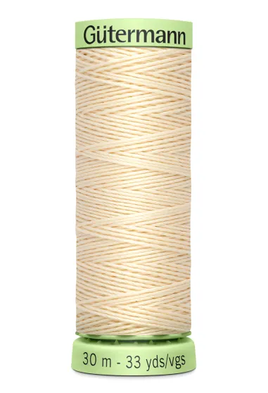 Garn - Gütermann Zierstichgarn ecru 414