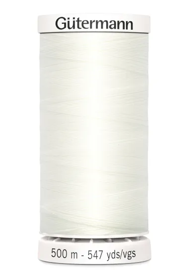 Naaigaren - Gütermann naaigaren 111 off white 500 meter