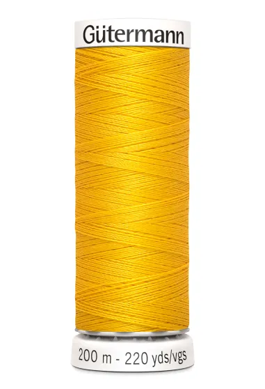 200 Meter Garn - Gütermann Nähgarn ockergelb 106