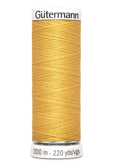 Garn - Gütermann Nähgarn goldgelb 488