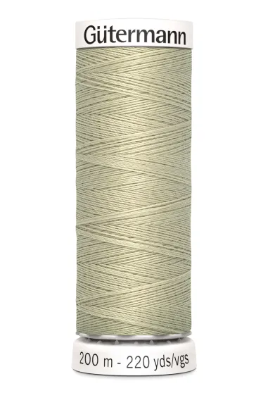 Garn - Gütermann Nähgarn beigegrün 503