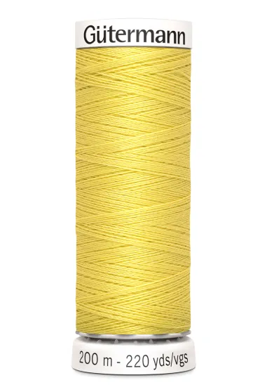 Garn - Gütermann Nähgarn gelb 580