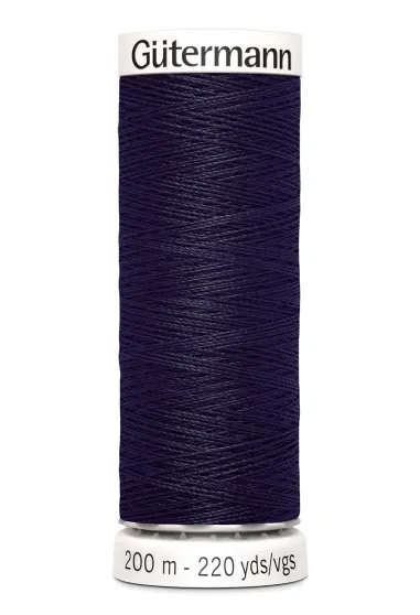 200 Meter Garn - Gutermann Nähgarn dunkelblau 387
