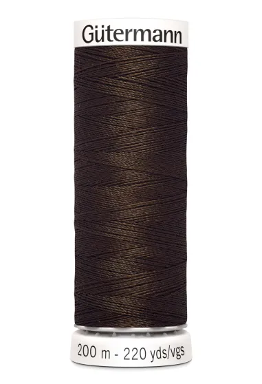 Garn - Gütermann Nähgarn braun 406