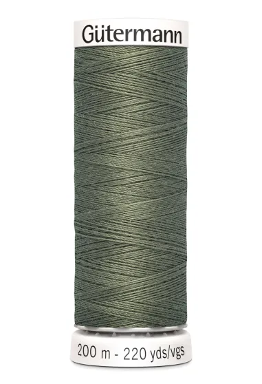 200 Meter Garn - Gütermann Nähgarn armeegrün 824