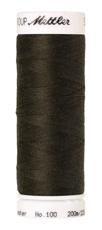 Garen - Amann Mettler naaigaren donkerbruin 0663