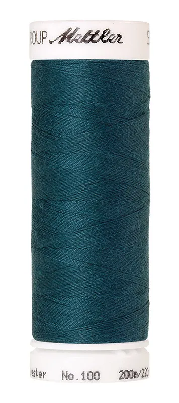 Garn - Amann Mettler naaigaren blauw-groen 0760
