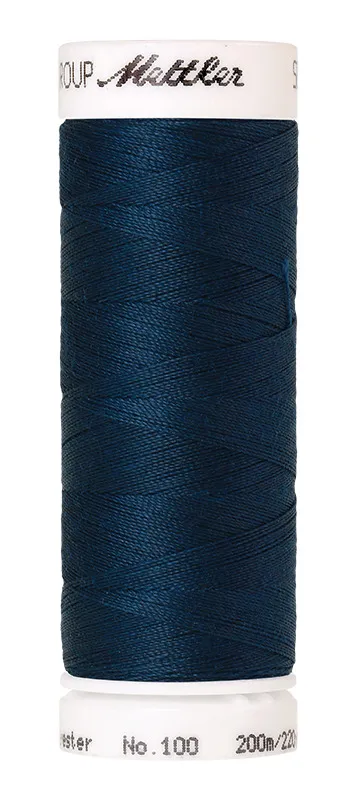 Garen - Amann Mettler naaigaren donkerblauw 0807