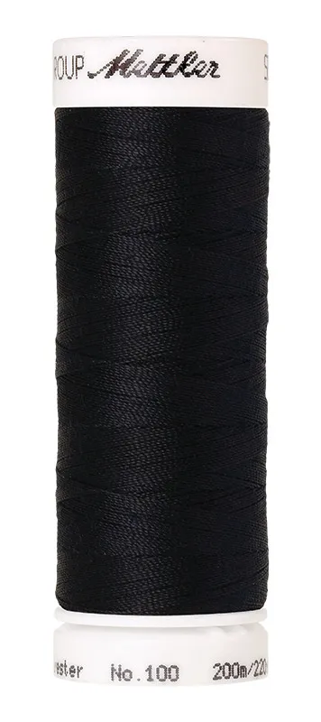 Garen - Amann Mettler naaigaren heel donkerblauw 0821